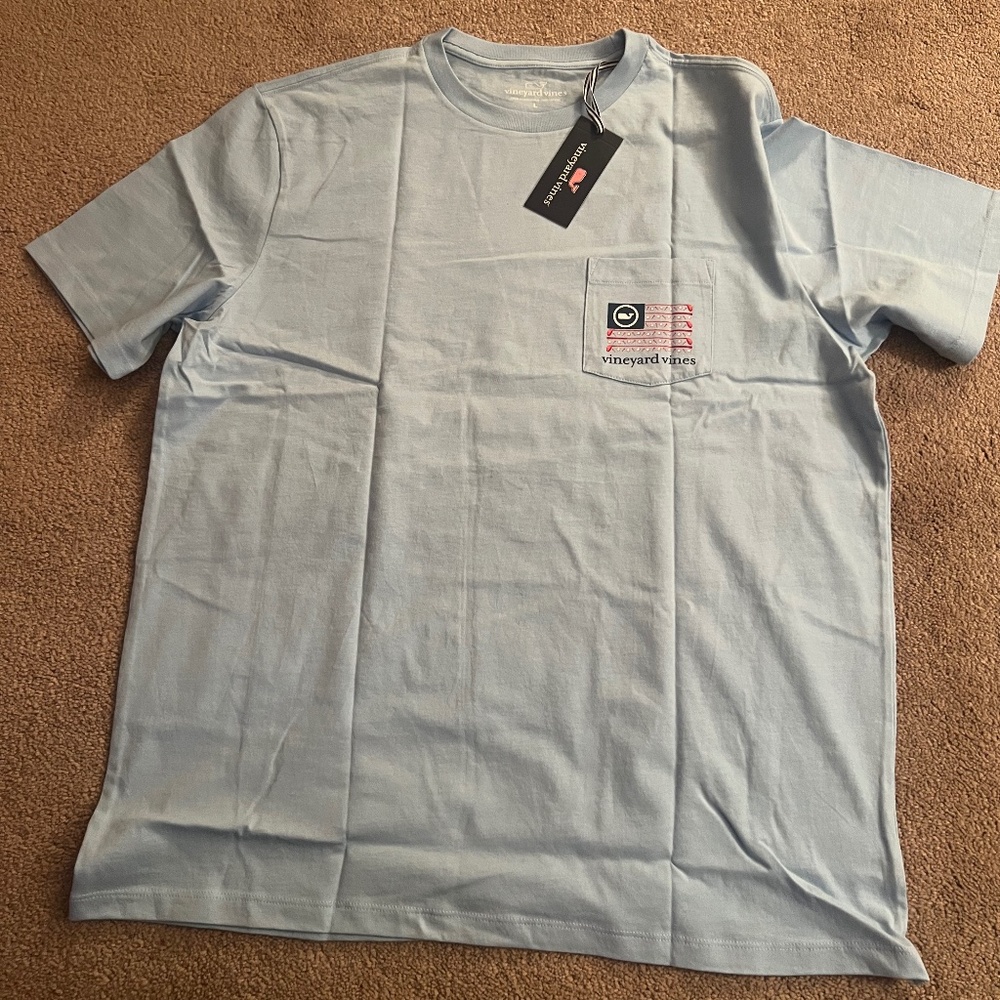 *NEW* Men’s Large Vineyard Vines Golf Flag Short-Sleeve T-Shirt